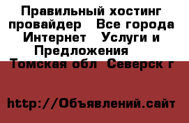 Правильный хостинг провайдер - Все города Интернет » Услуги и Предложения   . Томская обл.,Северск г.